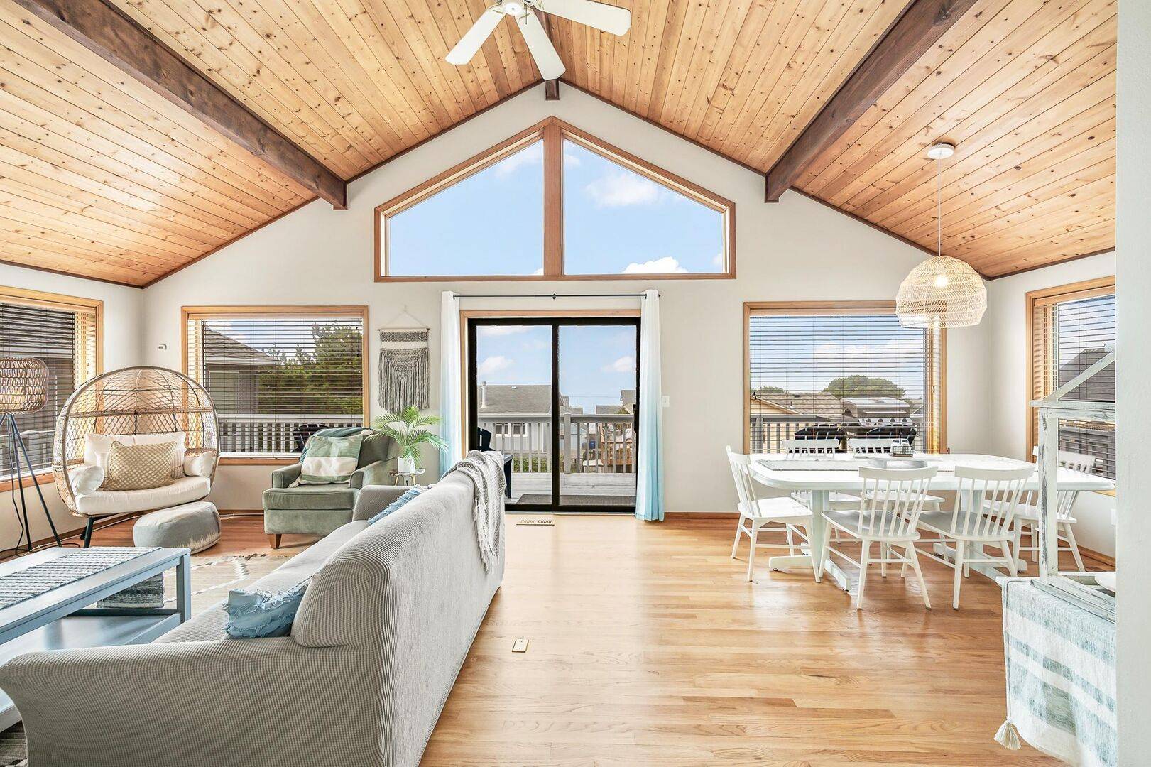 Inside a Lincoln City Vacation Rental